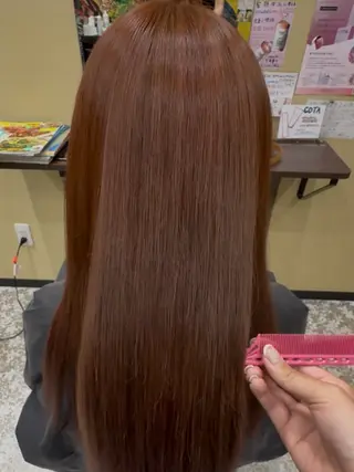 ロング 琉月枝松店所属・麓 玲菜のヘアスタイル