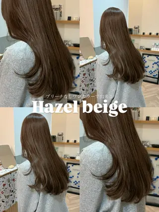 ミディアム 似合わせ/透明感 /レイヤー/りほ🤍のヘアスタイル