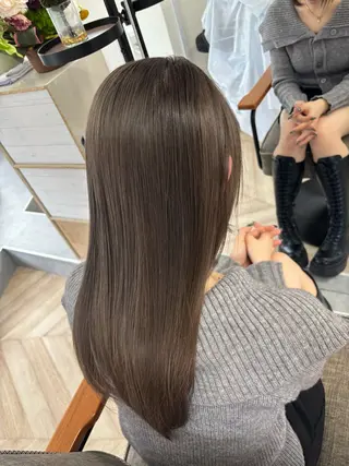 ロング カラー be flot所属・髪質改善/大阪守口市 🐣Ria‪🐣のヘアスタイル