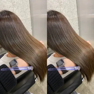 ロング WERULE pivot cross店所属・髪質改善/岡崎 亮のヘアスタイル