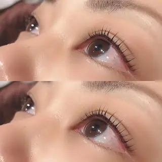 マツエク・マツパ 髪質改善/マツパ 垢抜け透明カラー衣笠のヘアスタイル