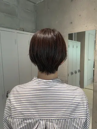 ショート カラー 艶髪推し🌿🫧 yukakoのヘアスタイル