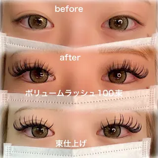 マツエク・マツパ linda lashesのマツエク・マツパデザイン