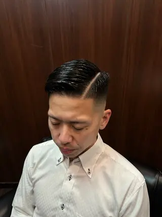 ショート パーマ メンズ 栗原 周太郎のヘアスタイル