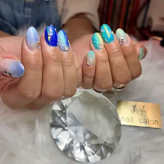 ネイル 美爪・自爪育成サロン美elu所属・美爪・自爪育成サロン 美elu(ビエル)のネイルデザイン