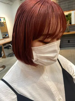 ショート カラー SALOWIN 栄3丁目店所属・砂原 ひよりのヘアスタイル