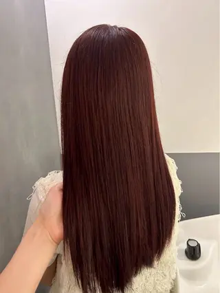 ロング カラー 🫧透明感カラー⭐️ チサ🧤のヘアスタイル