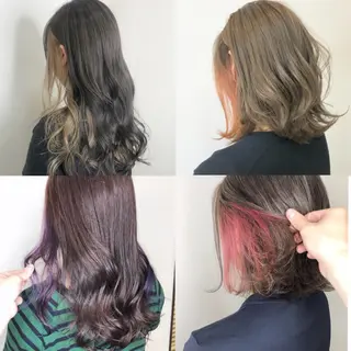 ミディアム レイヤー×縮毛矯正 深見 拓のヘアスタイル