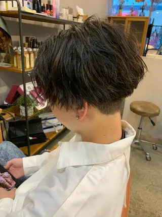 メンズ 岡田 匡史のヘアスタイル