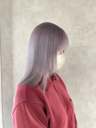 ミディアム カラー ダブルカラー ブリーチ/kaitoのヘアスタイル