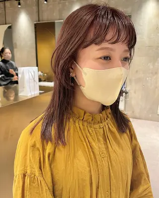 ミディアム iLi所属・iLi 《イリ》のヘアスタイル