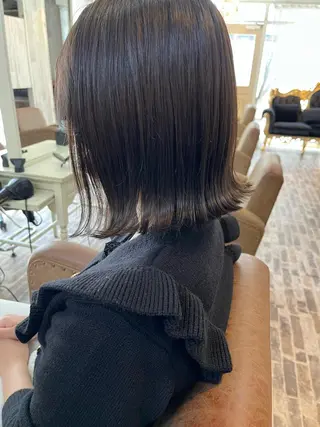 ミディアム カラー 【ECLART】鈴木 なつみのヘアスタイル