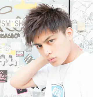 ショート MEN’S HAIR PERCUT新宿店所属・ただいま募集は 行っておりませんのヘアスタイル