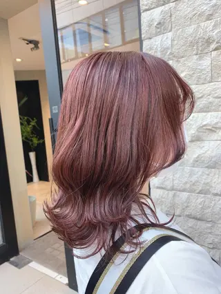 ミディアム 🌿earth亀有店 【緑髪のノブ】🌿のヘアスタイル