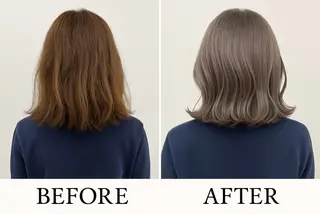 ミディアム リタッチ港南台所属・Retouch 港南台のヘアスタイル