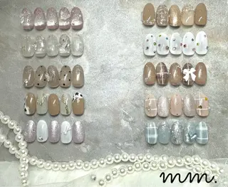 ネイル 🩷🩵mm.大宮 Riyo🧸🩵🩷のネイルデザイン