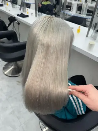 ロング カラー 海外girl/ハイト ーン/riko🫧のヘアスタイル