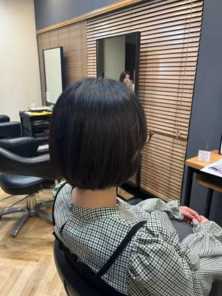 ショート ヘアアレンジ アルター鎌取店所属・aL-ter真宙 ✂️カットモデル募集のヘアスタイル