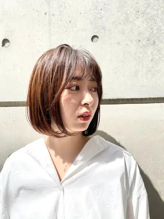 ショート DOG MANIA PiNCH所属・エイジング縮毛矯正 犬同伴可マルイチのヘアスタイル