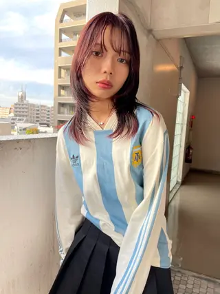 ミディアム vivre libre所属・vivre libreのヘアスタイル