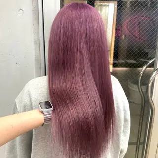 ロング カラー ✨うる艶/ブリーチ✨ 𝓡𝒖𝓷𝐚💋のヘアスタイル