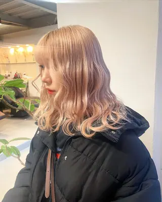 セミロング Masena所属・💎韓国風レイヤー /ボブ💎Namiのヘアスタイル