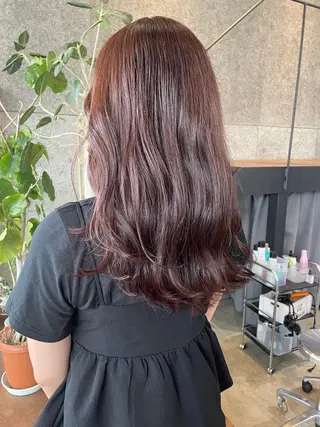 ロング カラー 🍋髪質改善× 透明感カラー ジュリのヘアスタイル