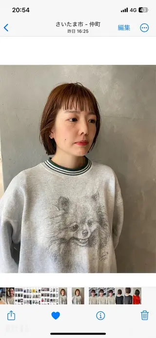 ショート カラー SALOWIN浦和店所属・1日5名限定美容師 miwaのヘアスタイル
