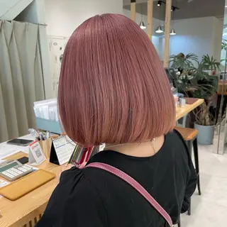 カラー ピンクカラー🎀/ ミルクティー🍼花音のヘアスタイル