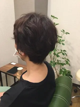 ショート 【gene 高円寺】 成沢　仁臣のヘアスタイル