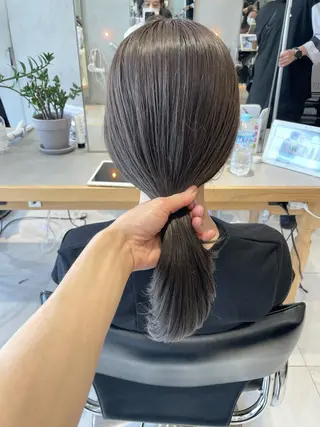 ロング カラー SALOWIN表参道　arist店所属・柔らか透け感カラー 🌿ムロヤリョウスケのヘアスタイル