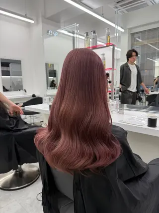 ロング カラー ヘアアレンジ 🎀Girly艶髪 暖色🎀Harukaのヘアスタイル