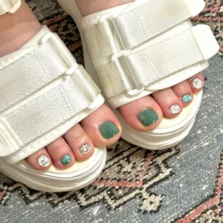 ネイル 0203ムニムサン 💙Honokaのネイルデザイン