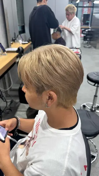 カラー メンズ ❤️‍🔥メンズ専門 MAMU❤️‍🔥のヘアスタイル