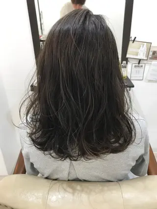 ミディアム 💫カットはなんでも 得意です✂️のヘアスタイル