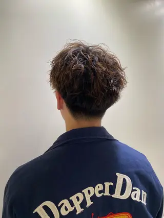 ミディアム 齋藤 大晟のヘアスタイル