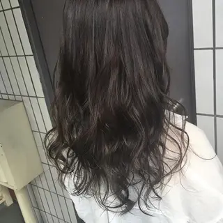 セミロング カラー Produce橋本店所属・Produce 橋本店のヘアスタイル
