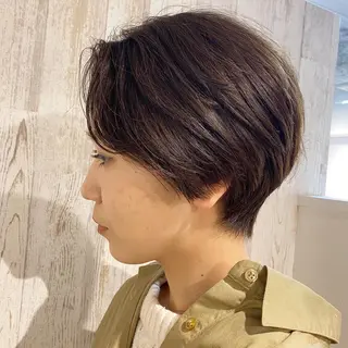 ショート 大場 優のヘアスタイル