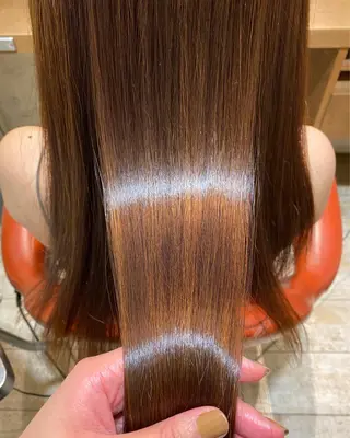 ロング 長谷川 華奈子のヘアスタイル