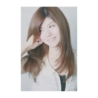 ロング キヨカワ タイトのヘアスタイル