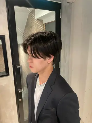 メンズ 透明感・美髪 monsoワニベユナのヘアスタイル