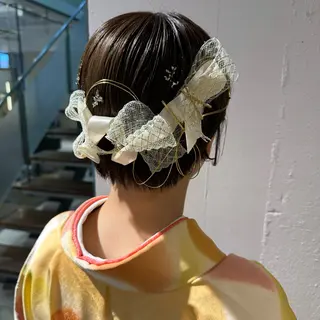 ヘアアレンジ 🍪ﾖｼｲﾊﾙﾈ🍪 ﾗﾍﾞﾝﾀﾞｰｶﾗｰのヘアスタイル