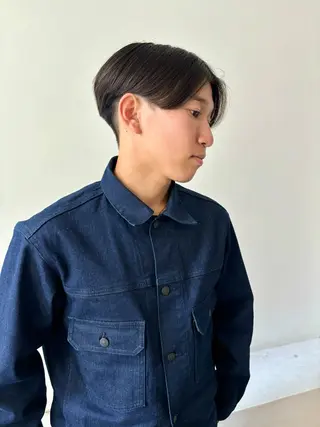 ショート メンズ men's/perm colorDaijuのヘアスタイル