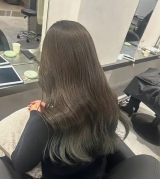 セミロング カラー 艶髪/レイヤー 🦋MIYUUのヘアスタイル