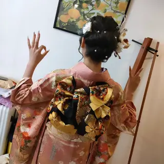 ヘアアレンジ HempBeauty 浅野アサミのヘアスタイル