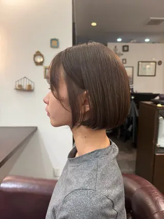 ショート カットモデル/表参道 シオンのヘアスタイル