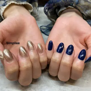 ネイル シンプリー🧚🏻 ワン👗渋谷店もえなのネイルデザイン