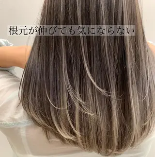セミロング カラー ヘアアレンジ 指名支持率NO.1 スタイリストのヘアスタイル