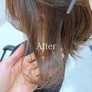 ミディアム カラー レディースヘア💫 加藤たいが🐯のヘアスタイル