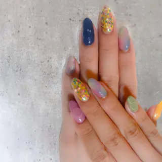 ネイル 🎀12/08ご予約 ◎ 本田 知美🎀のネイルデザイン